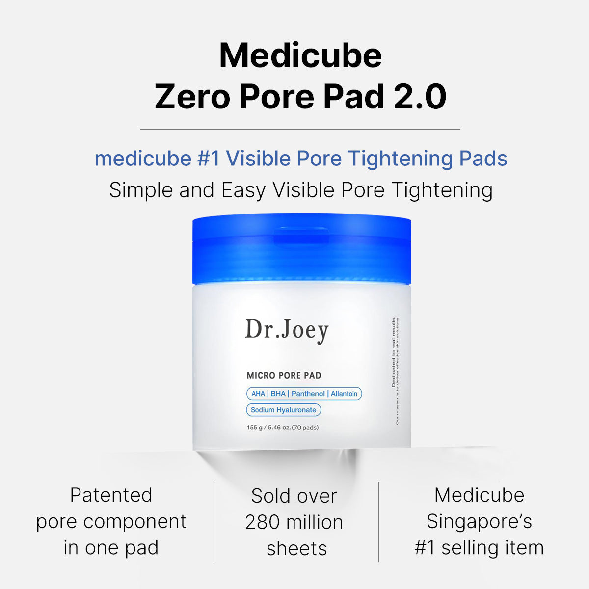 Mirco Pore Pads (AHA + BHA) |Acne-prone skin care