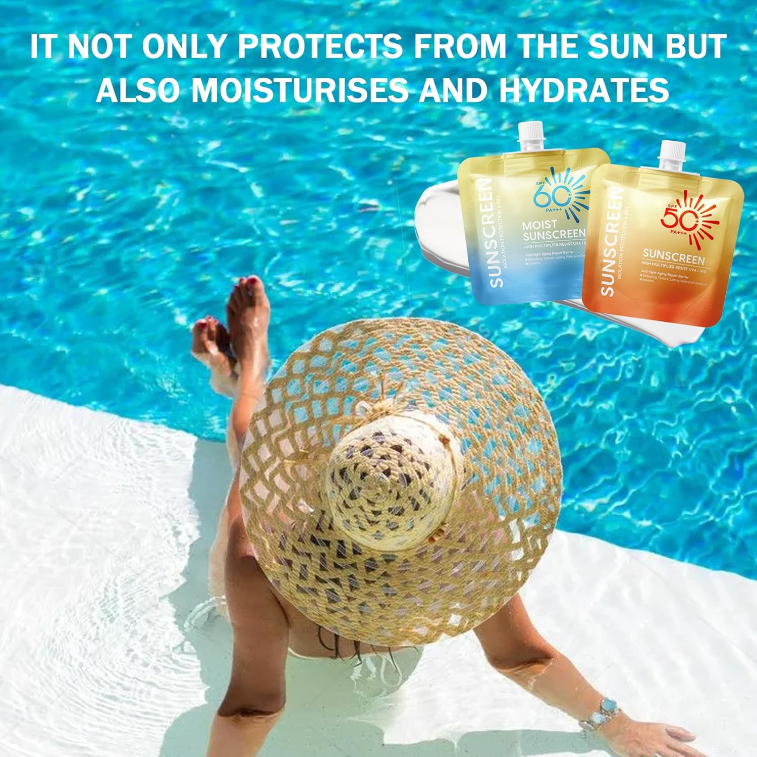 SPA+++Spectrum Sunscreen Face Cream | SPF 60+ Protection & Hydration|Weightless & Refreshing Feel