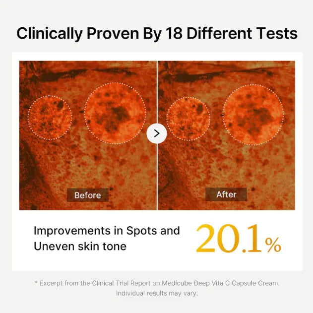 Deep Vita C Capsule Cream|Golden Boba Cream