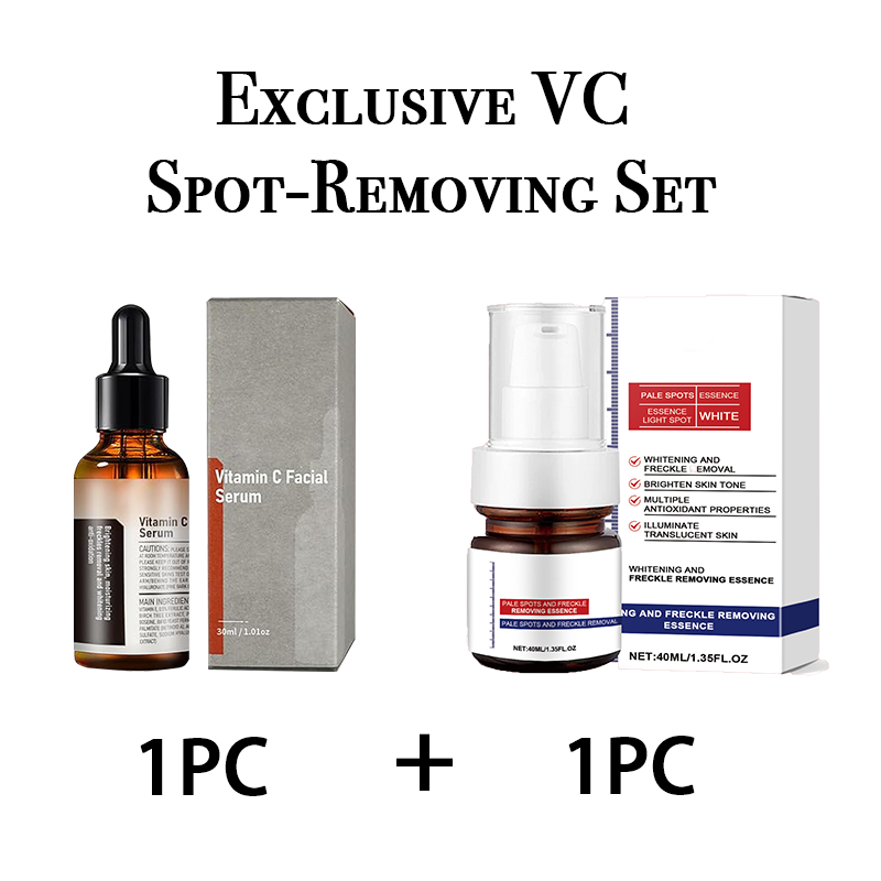 【Dermatologist-Recommended】 VC Spot-Correction & Whitening Cream Set
