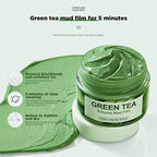 Green tea enzyme clay mask-Deep cleansing, suitable for oily skin