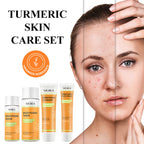 Turmeric + Nicotinamide Brightening Skincare Set - 4-Step Glow Solution