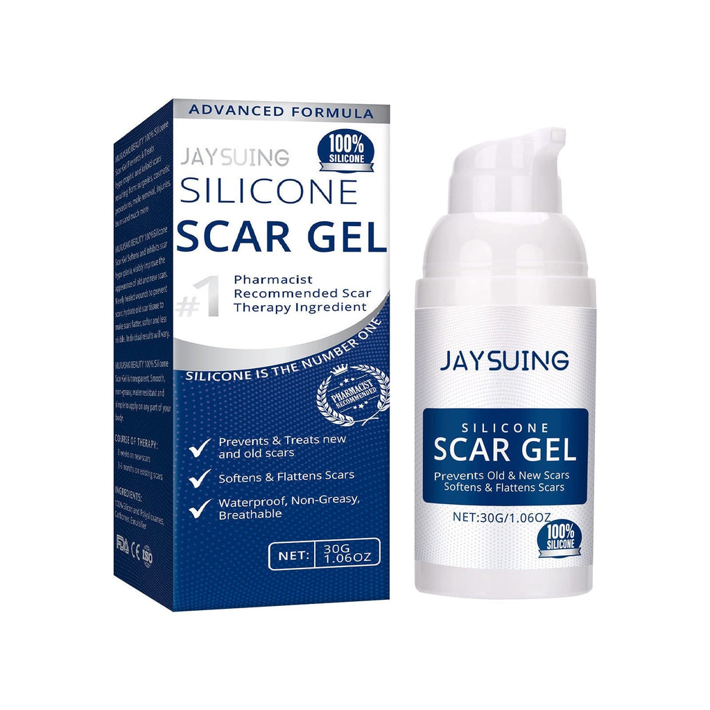 Scar Solution Set – Scar Cream Gel + Silicone Scar Tape